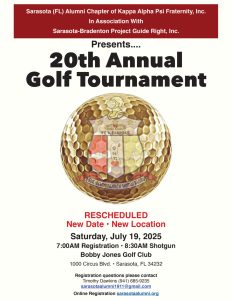 Golf Tournament 20th Annual